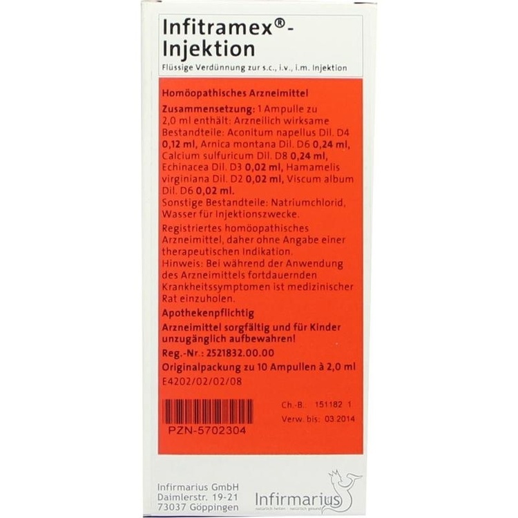 Abbildung Infitramex-Injektion