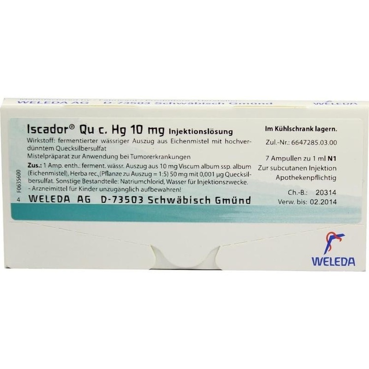 Abbildung Iscador Qu c. Hg 0,01 mg
