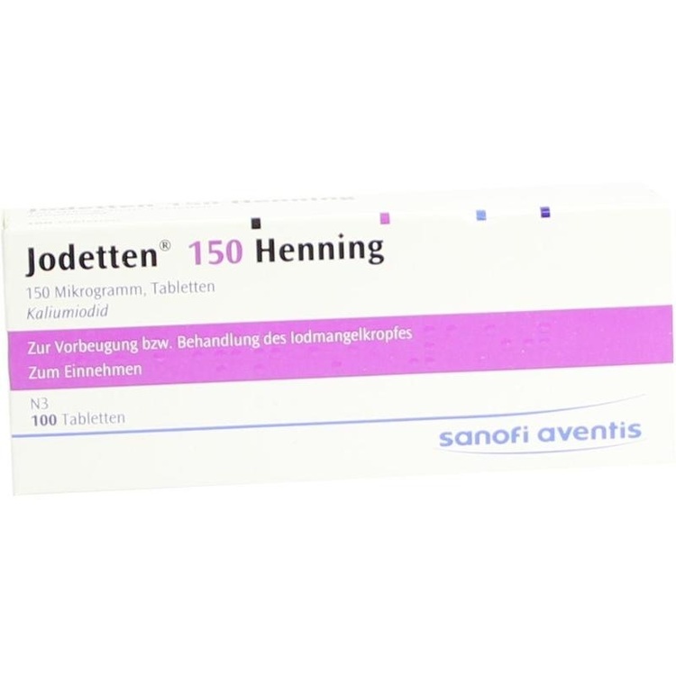 Abbildung Jodetten 100 Henning