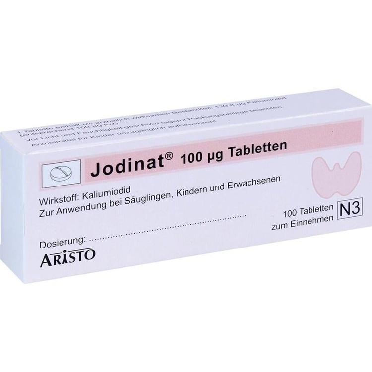Abbildung Jodinat 100 µg Tabletten