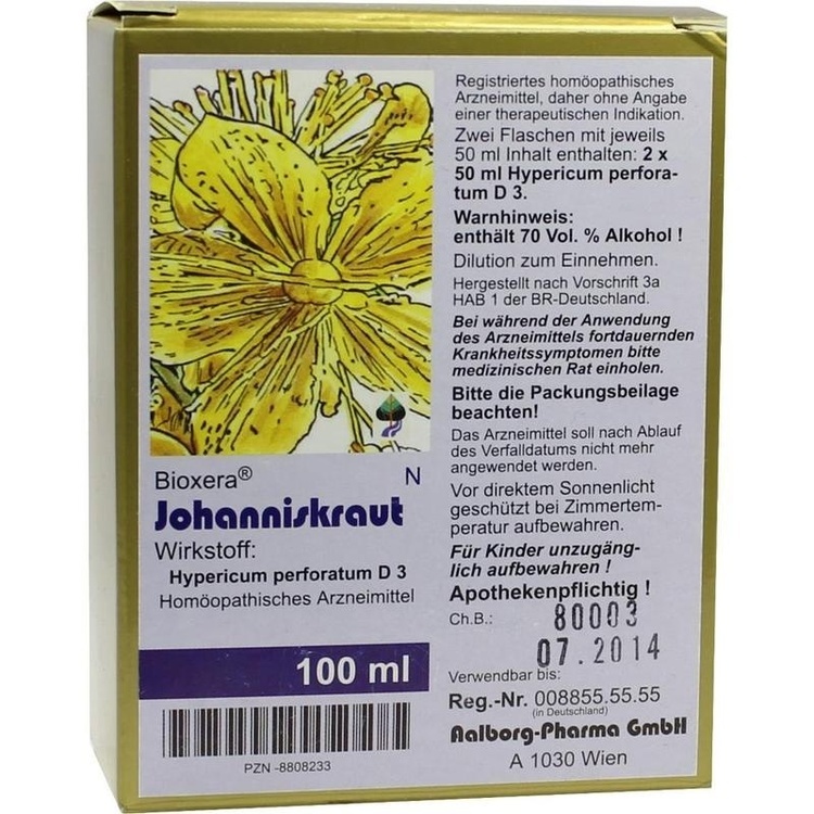 Abbildung Johanniskraut dura 425 mg