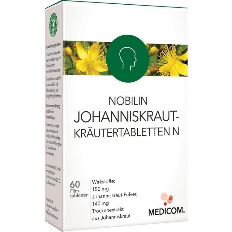 Abbildung Johanniskraut-Kräutertabletten N
