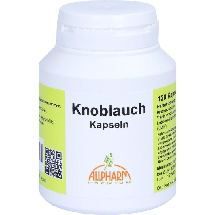 Abbildung Knoblauch Kapseln