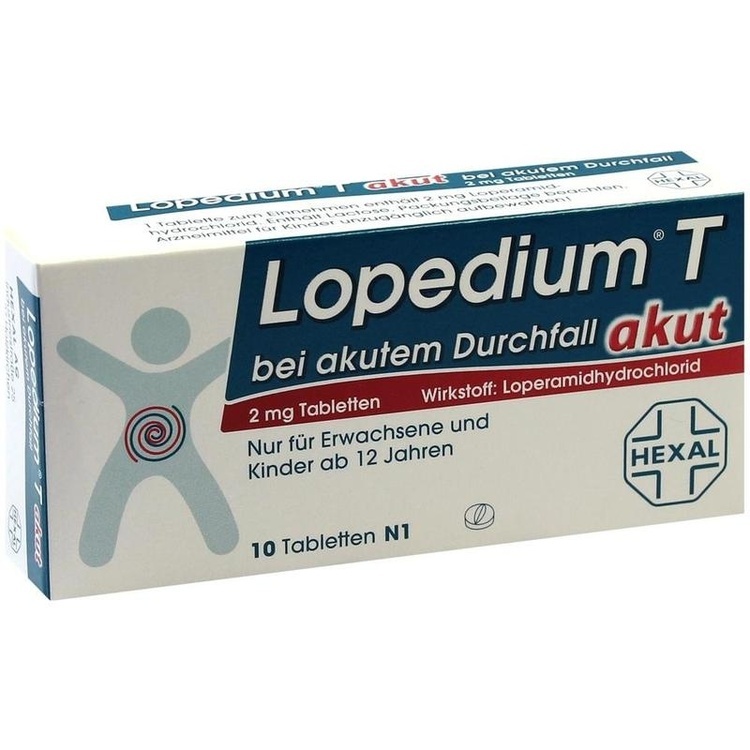 Abbildung Lopedium akut bei akuten Durchfall