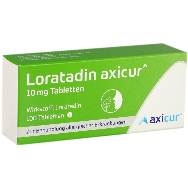 Abbildung Loratadin axcount 10 mg
