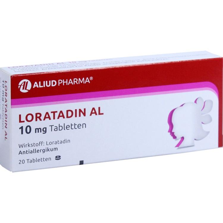 Abbildung loratadin-ct 10 mg Tabletten