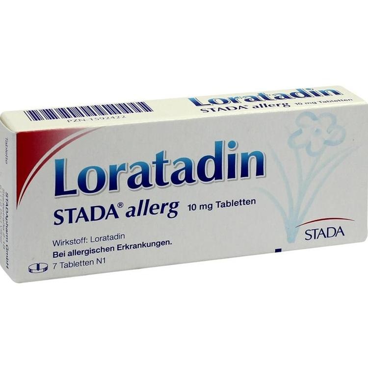 Abbildung Loratadin STADA allerg 10 mg Tabletten