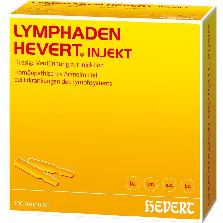 Abbildung Lymphaden Hevert injekt