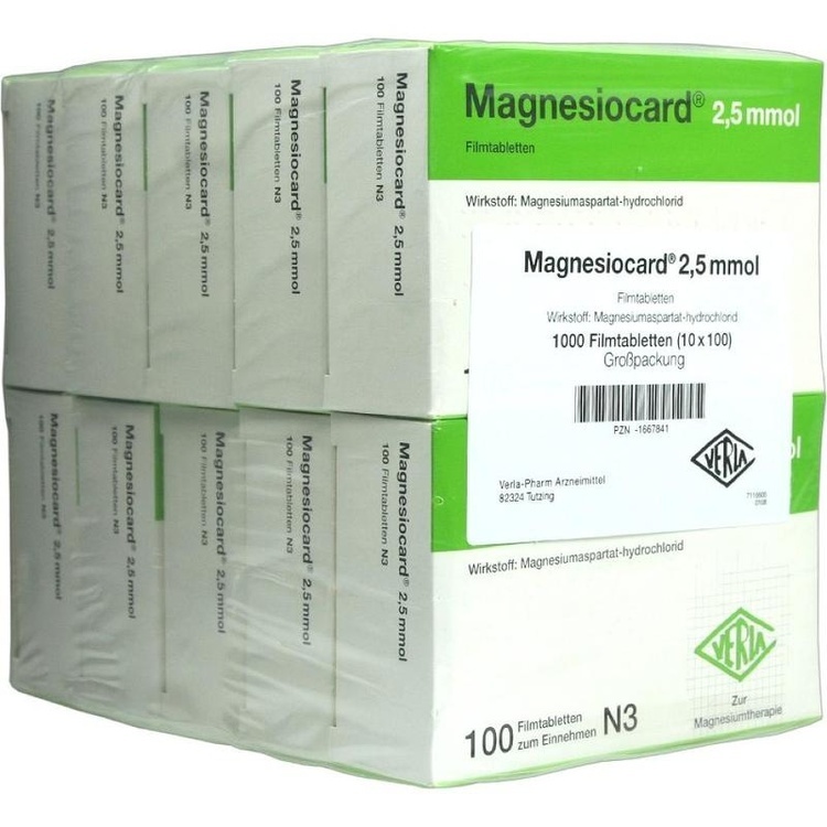 Abbildung Magnesiocard 2,5mmol