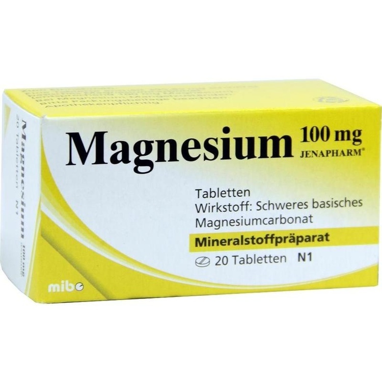 Abbildung Magnesium 100 Jenapharm