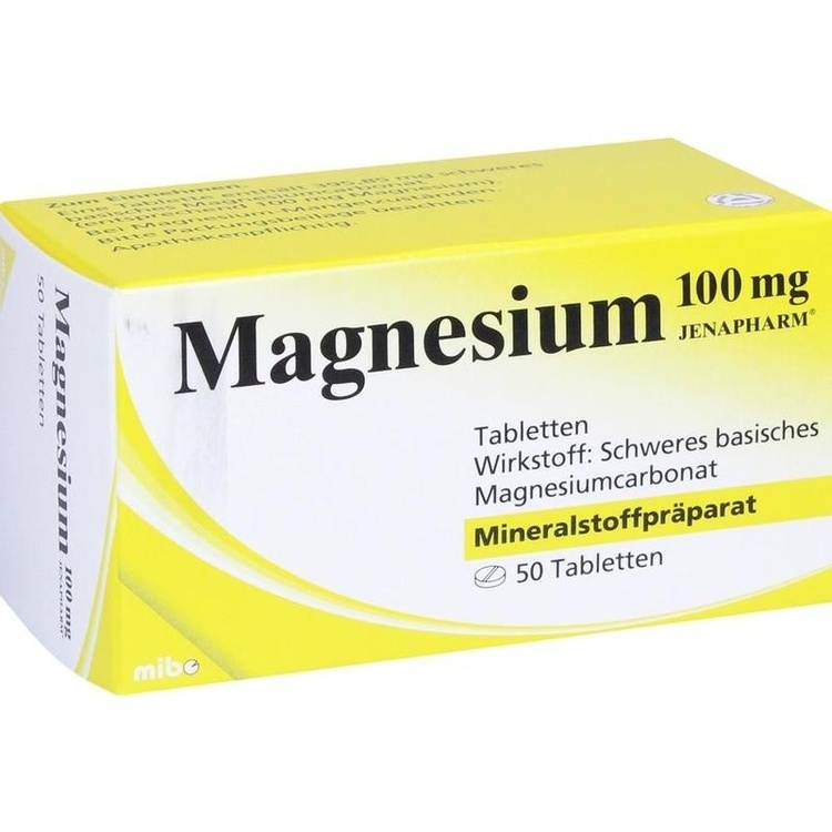 Abbildung Magnesium 100 mg JENAPHARM