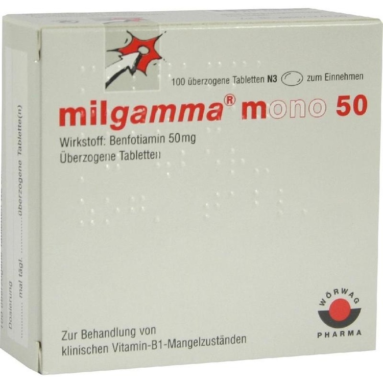 Abbildung milgamma mono 50