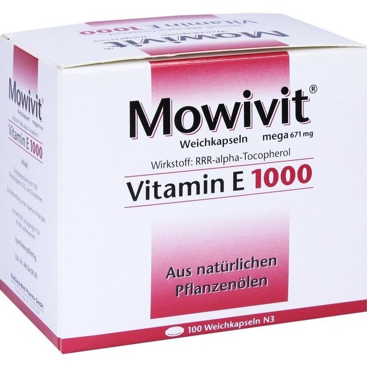 Abbildung Mowivit Vitamin E
