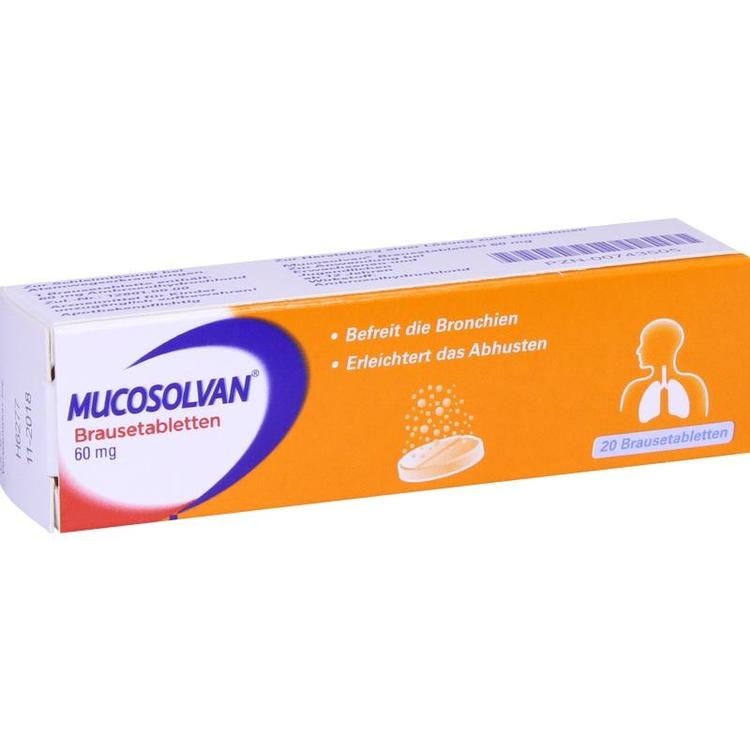 Abbildung Mucosolvan Brausetabletten 60 mg