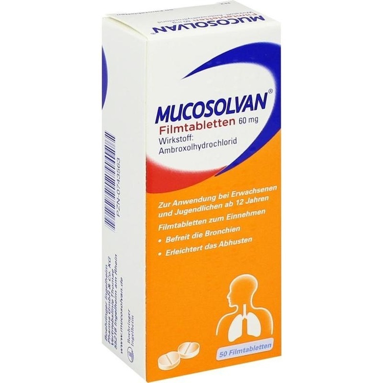 Abbildung Mucosolvan Filmtabletten 60 mg