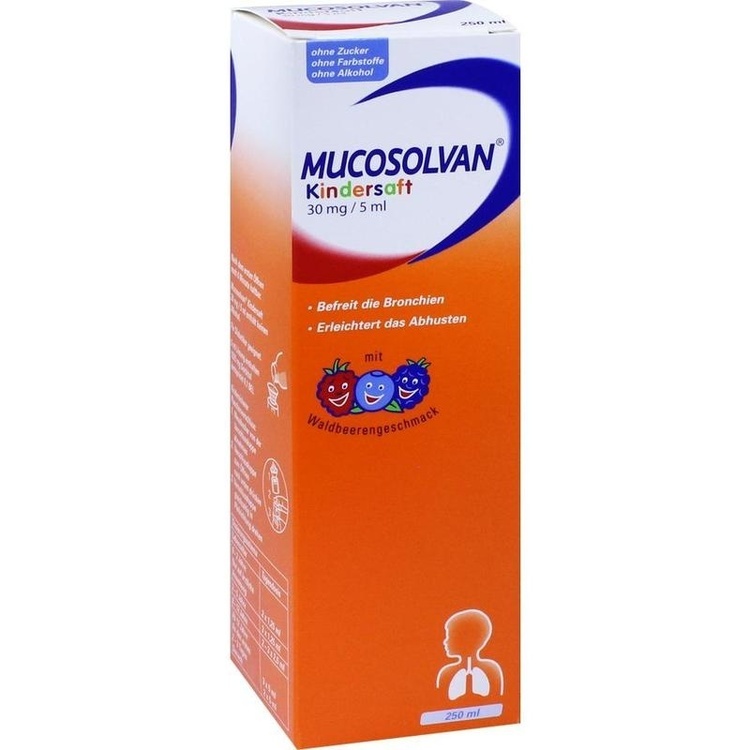 Abbildung Mucosolvan Kindersaft 15 mg/5 ml