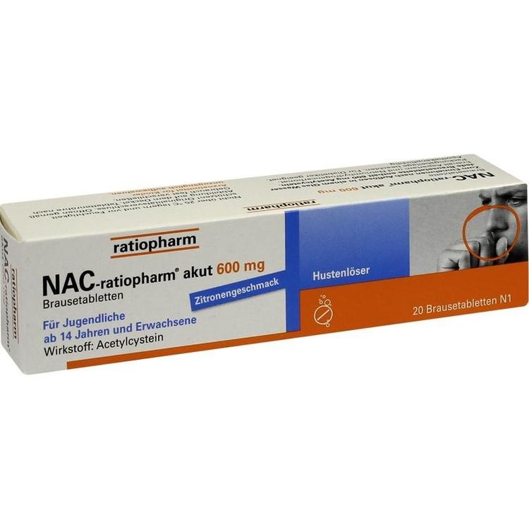 Abbildung NAC-ratiopharm akut 600 mg Hustenlöser