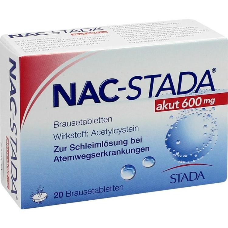 Abbildung NAC-STADA akut 200 mg Brausetabletten