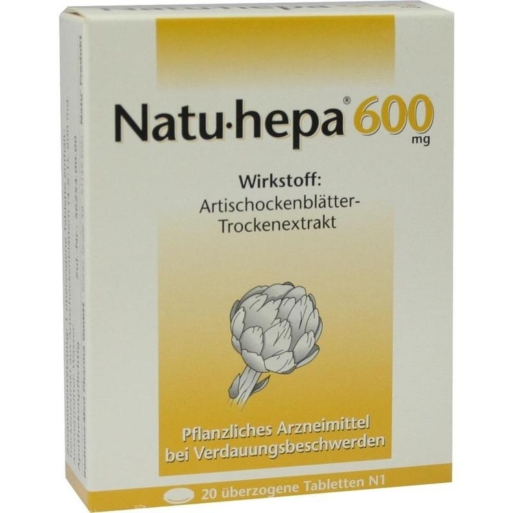 Abbildung Natu-hepa 600 mg