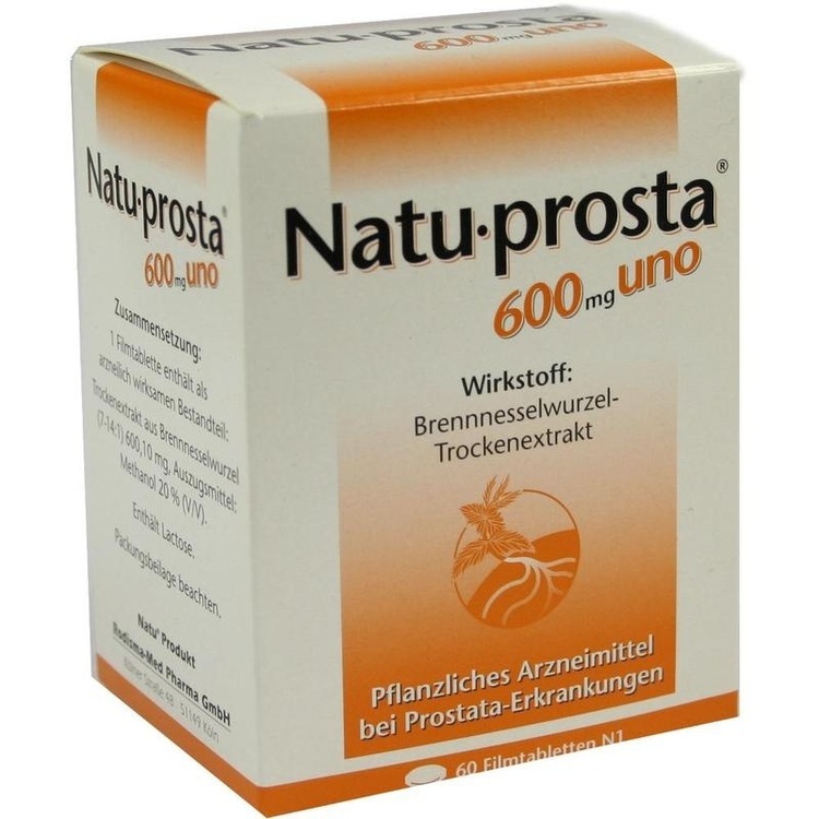 Abbildung Natu-prosta 600 mg uno