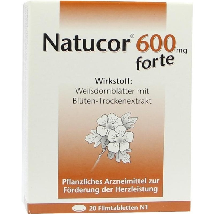 Abbildung Natucor 600 mg forte