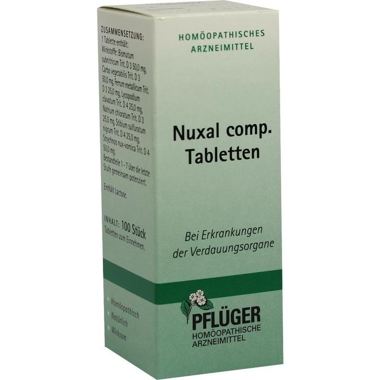 Abbildung Nuxal comp. Tabletten