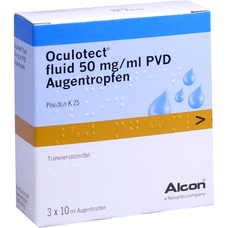 Abbildung Oculotect fluid 50mg/ml PVD Augentropfen