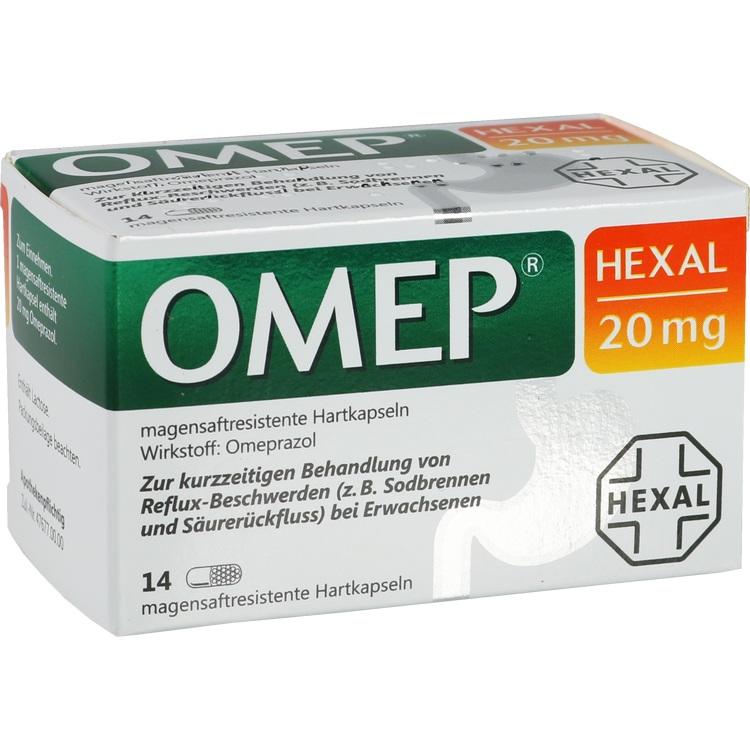 Abbildung Omeprazol AL 40 mg magensaftresistente Hartkapseln