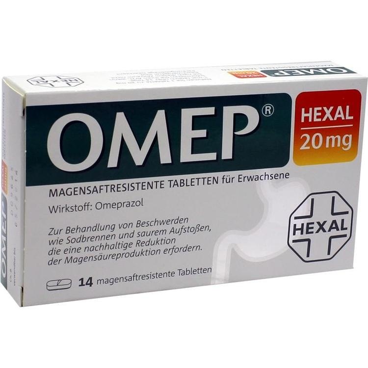 Abbildung Omeprazol Teva 20 mg magensaftresistente Tabletten