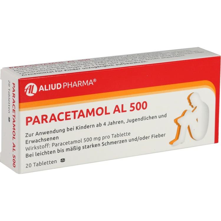 Abbildung Paracetamol Actavis 250 mg Filmtabletten