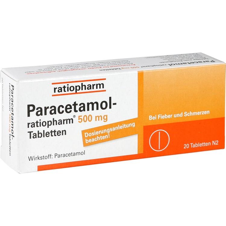 Abbildung Paracetamol Norpharm 500 mg Tabletten