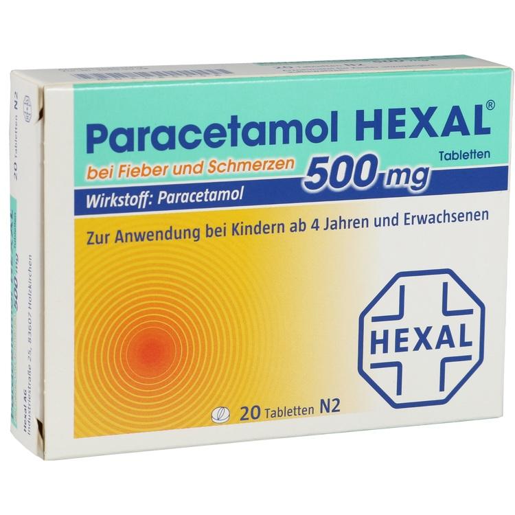 Abbildung Paracetamol Saft HEXAL 200 mg/5 ml bei Fieber und Schmerzen