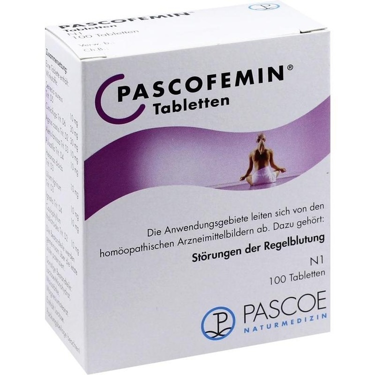 Abbildung Pascofemin Tabletten