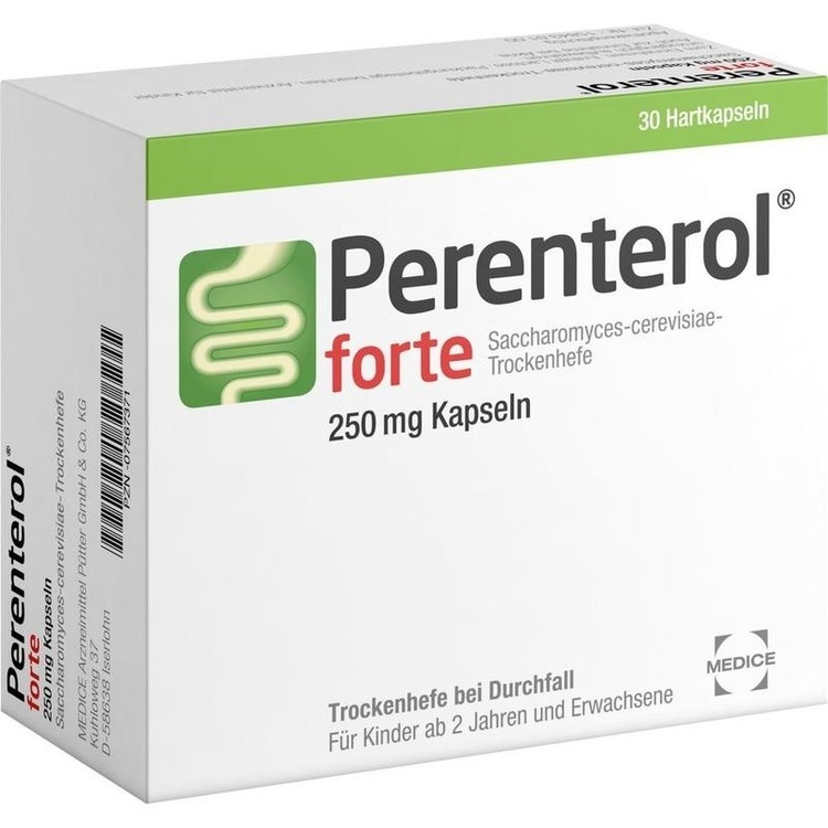 Abbildung Perenterol forte 250 mg Kapseln