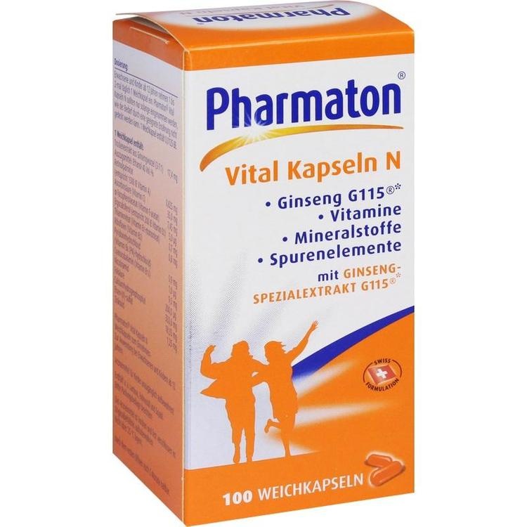 Abbildung Pharmaton Vital Kapseln N
