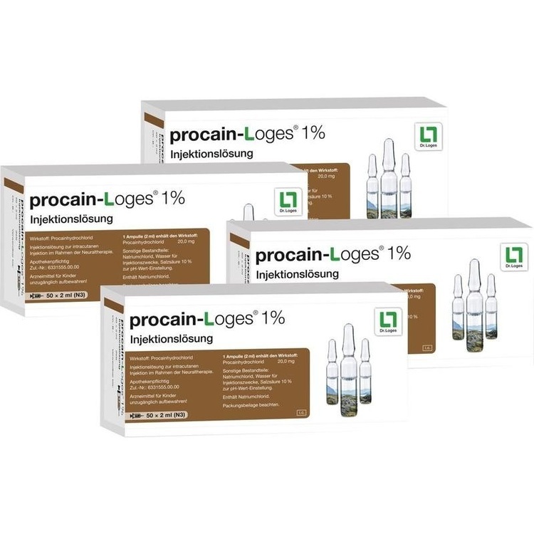 Abbildung procain-loges 1 % Injektionslösung