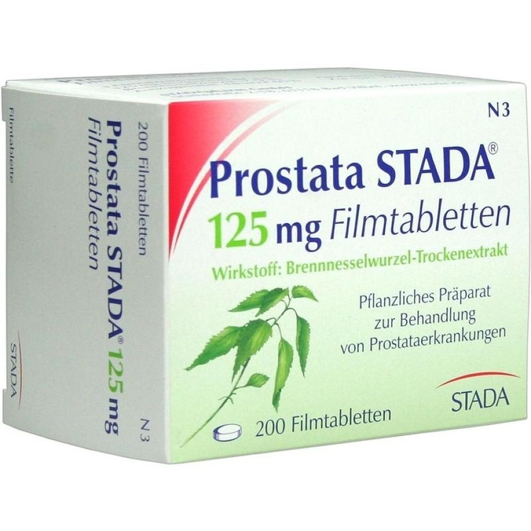 Abbildung Prostata STADA 125 mg Filmtabletten
