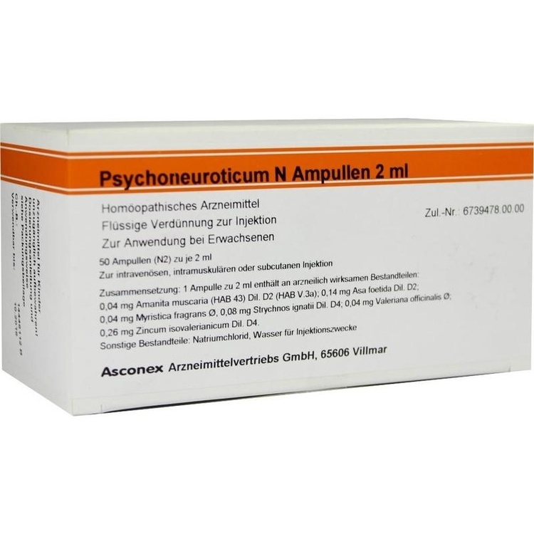 Abbildung Psychoneuroticum N Ampullen 2 ml