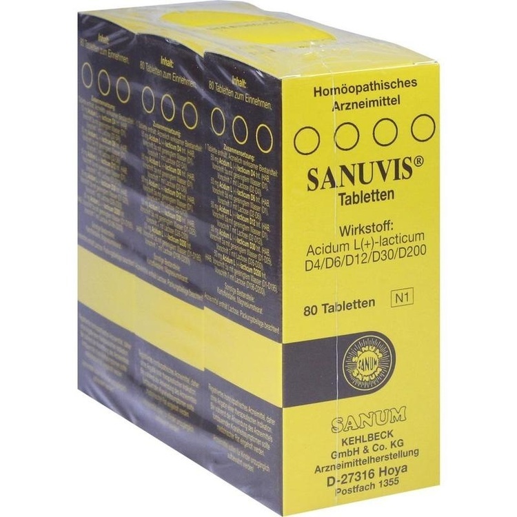 Abbildung Sanuvis Tabletten
