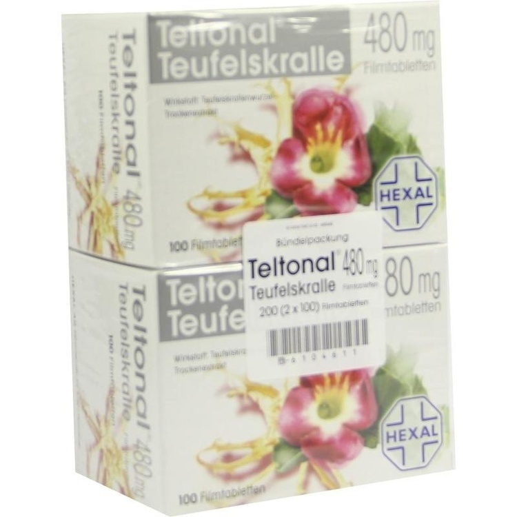 Abbildung Teltonal Teufelskralle 480 mg