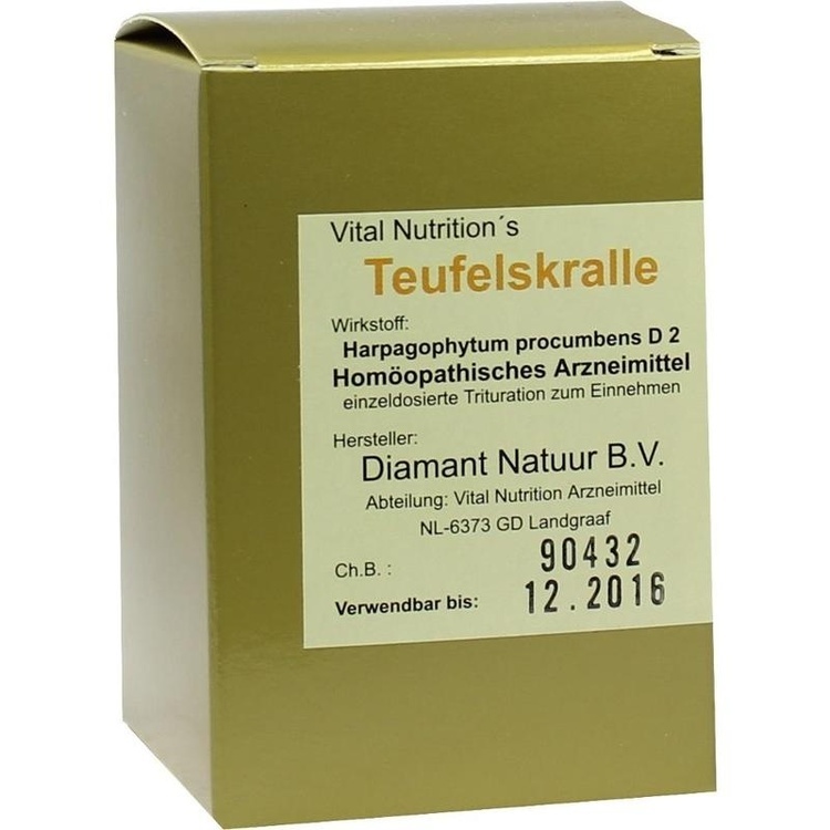 Abbildung Teufelskralle-Kapseln 225 mg