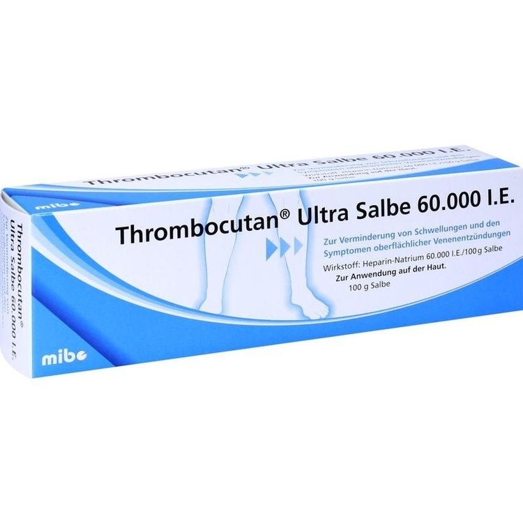 Abbildung Thrombocutan Ultra Salbe 60.000 I.E.