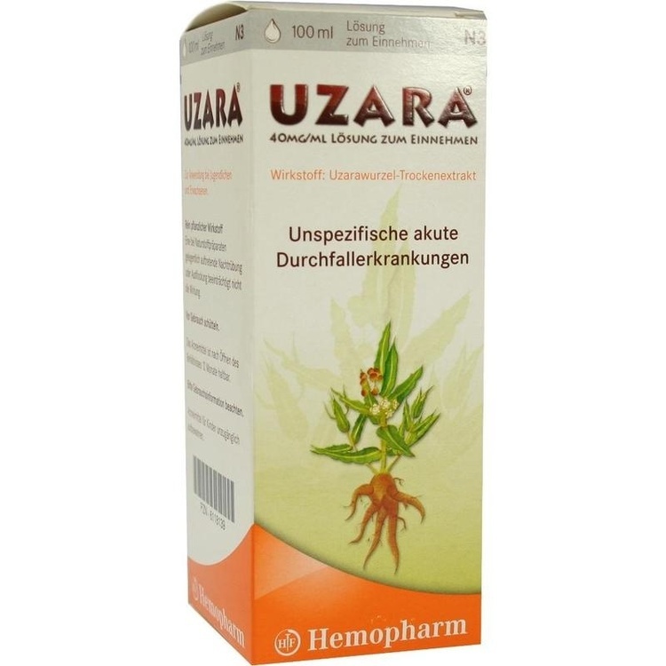 Abbildung UZARA 40 mg/ml Flüssigkeit zum Einnehmen