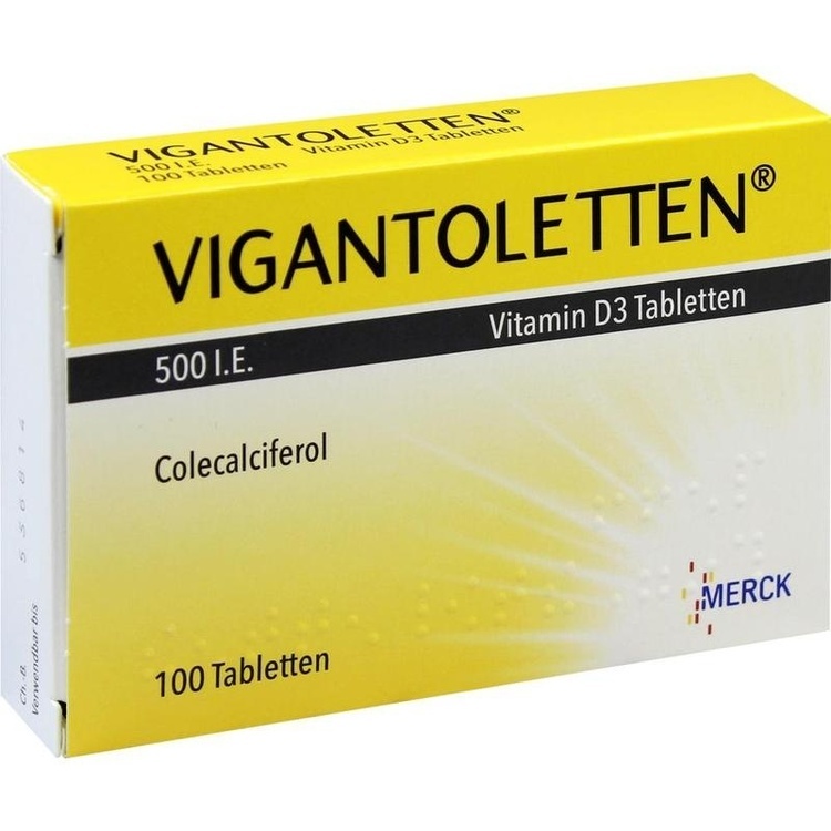 Abbildung Vigantoletten 500 I.E. Tabletten