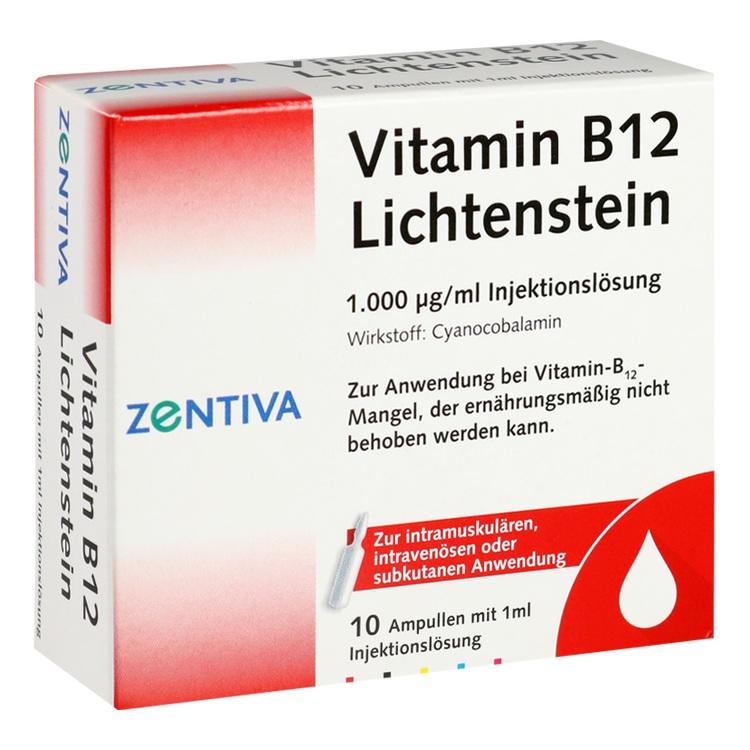 Abbildung Vitamin B 12 Lichtenstein
