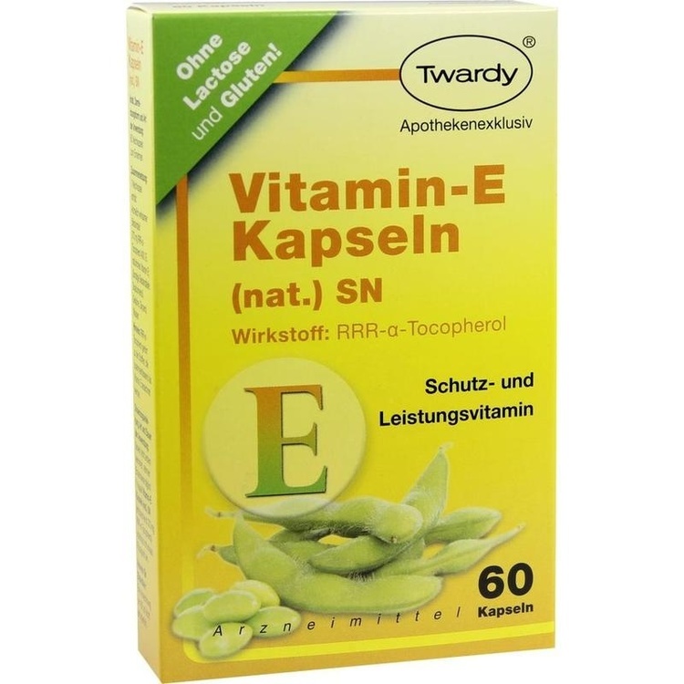 Abbildung Vitamin-E Kapseln (nat.) SN