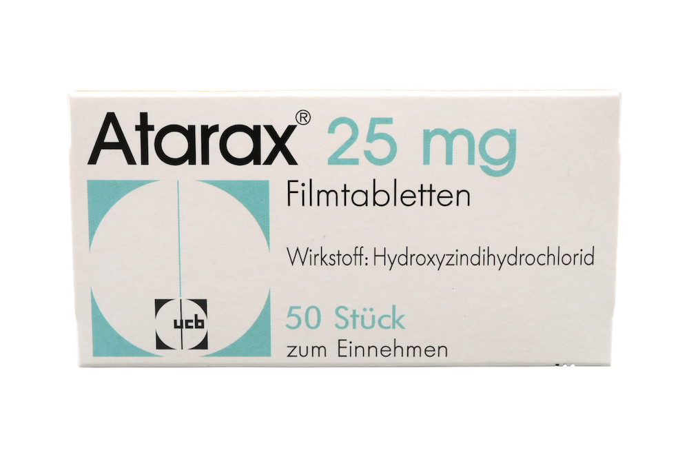 Abbildung Atarax 25 mg Filmtabletten