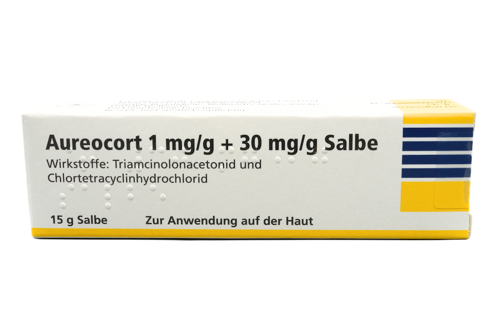 Aureocort 1 mg/g + 30 mg/g Salbe