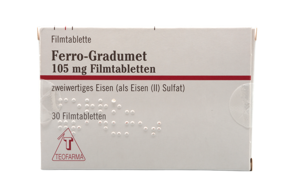 Abbildung Ferro - Gradumet 105 mg Filmtabletten
