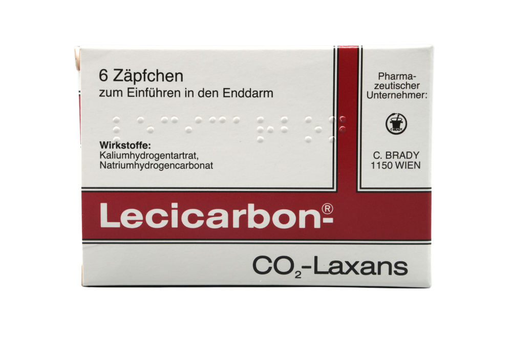 Abbildung Lecicarbon - Zäpfchen
